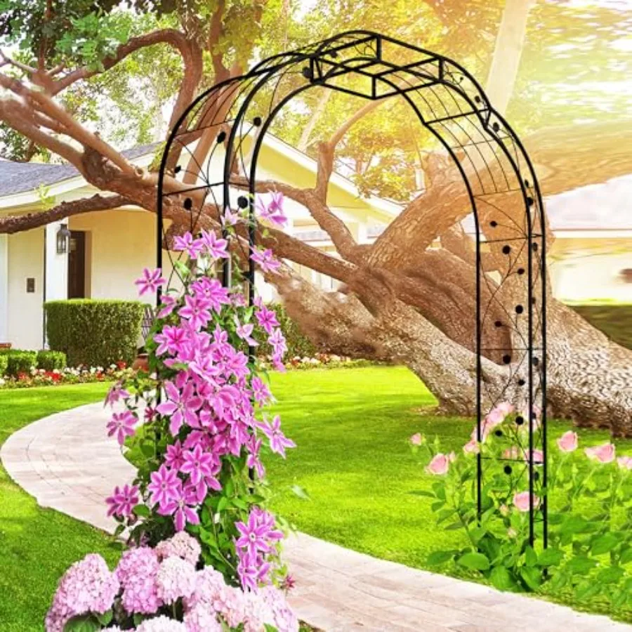 Plants X - Metal Garden Arch for Outdoor Climbing