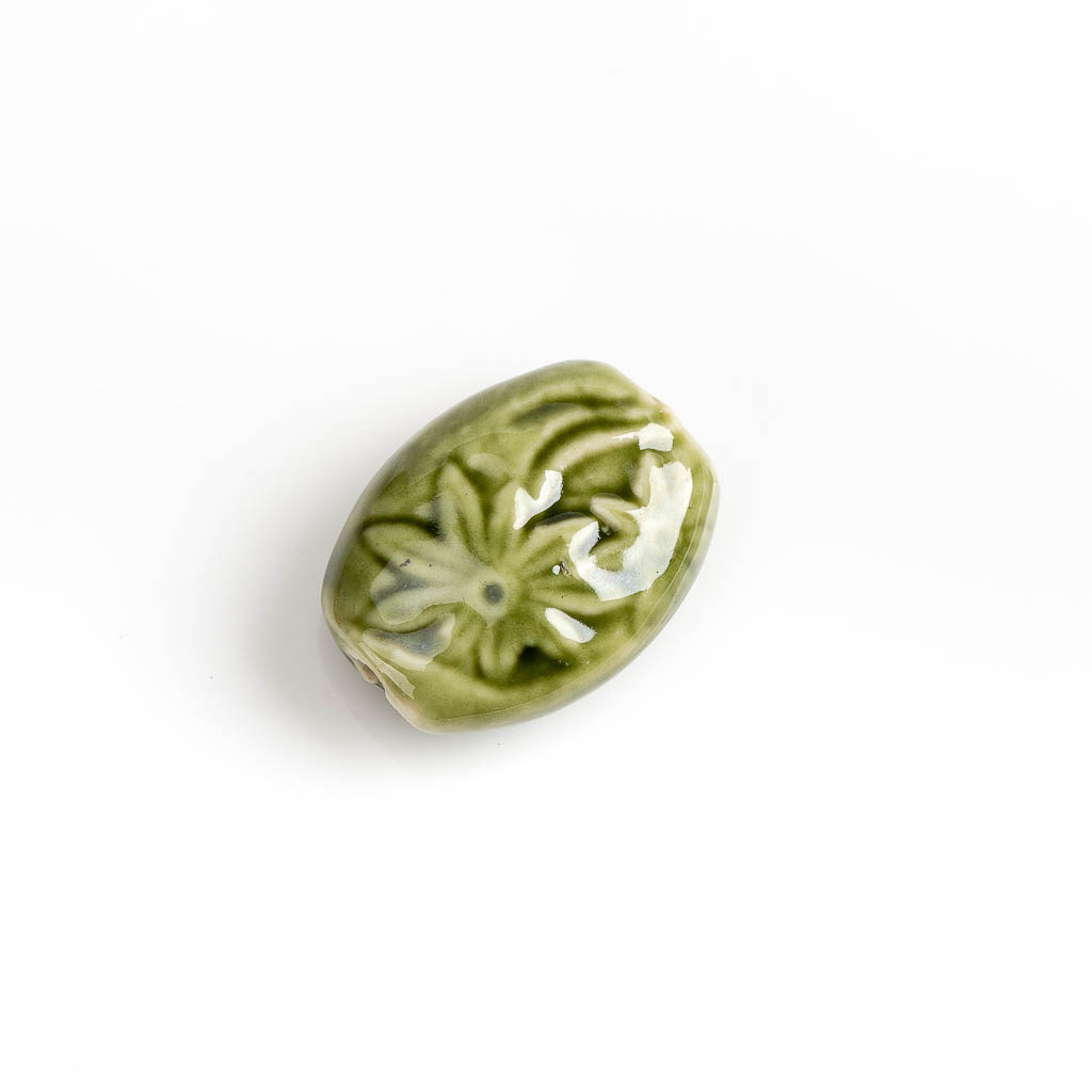 37# Big Flower Beramic Beads P - Snake Plant Ceramic review and price