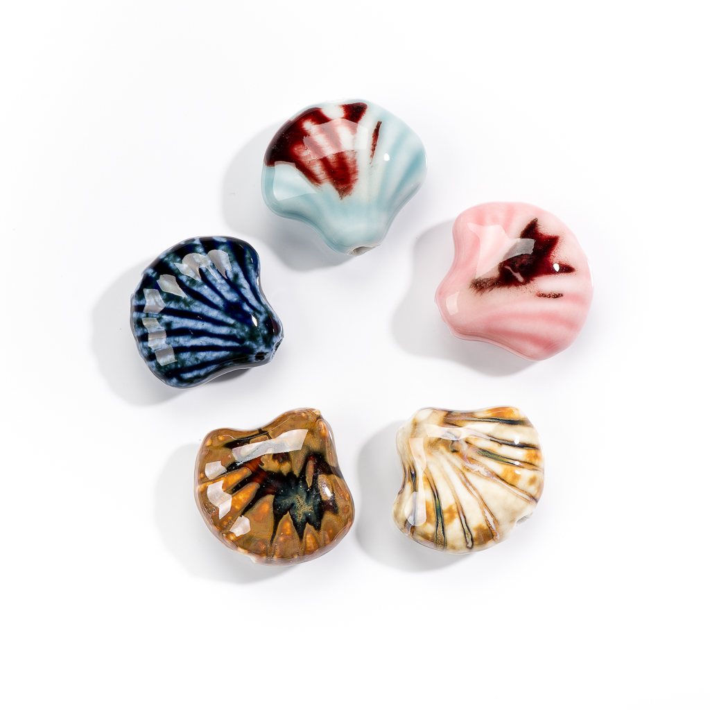 32#2pcs Multicolor Scallop Sha - Snake Plant Ceramic review and price