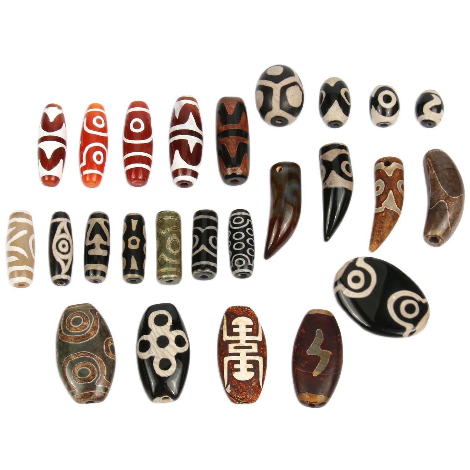 1/2pcs Prayer Mala Tibetan Mys - Snake Plant Ceramic review and price
